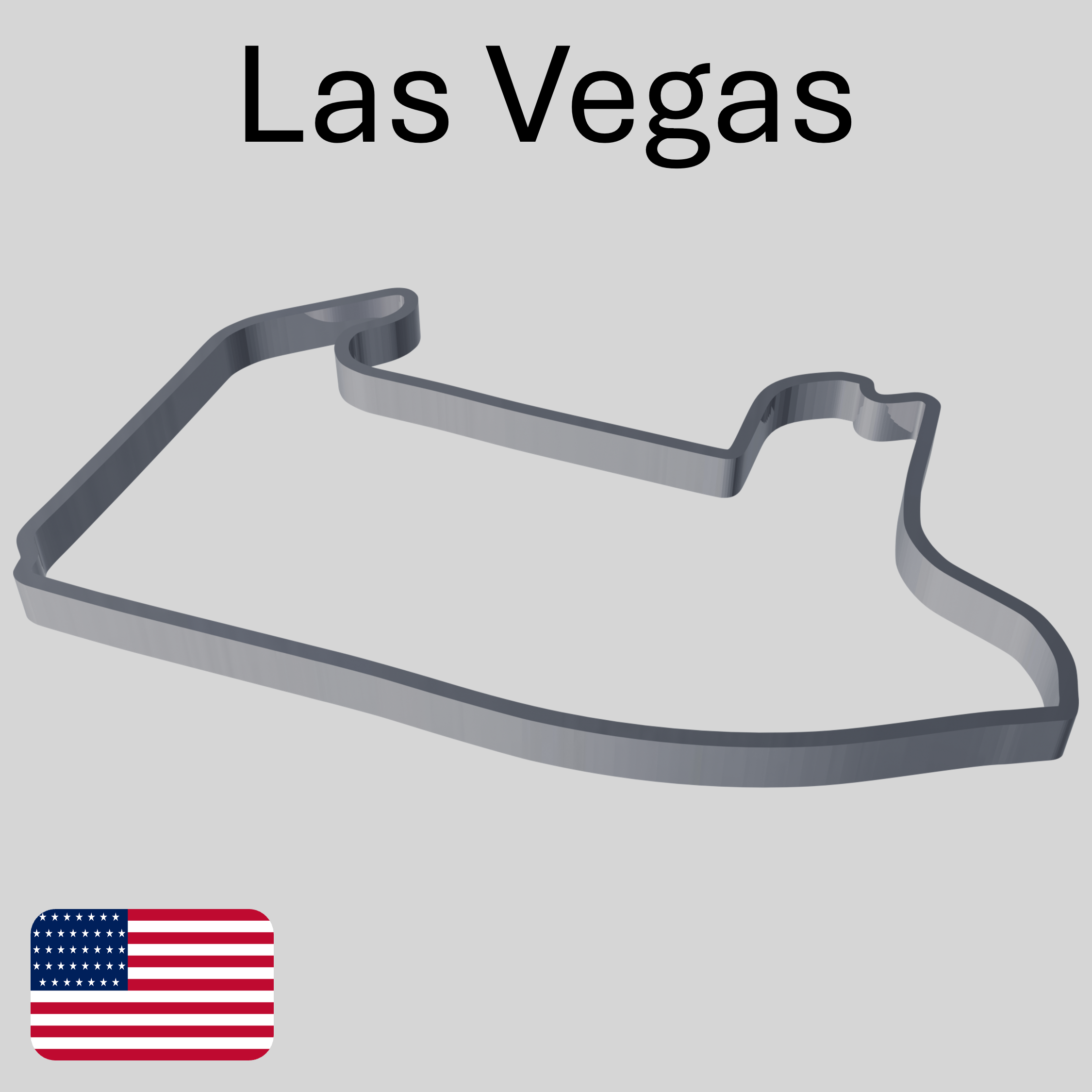 Las Vegas – Streckenkarte